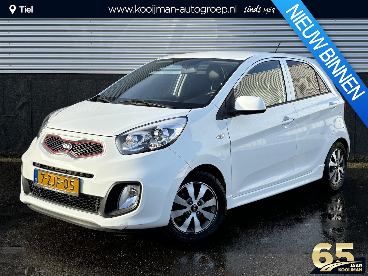 Kia Picanto - 1.0 CVVT X-treme Lederen bekleding, Climate control, Privacy glass, Bluetooth - AutoWereld.nl