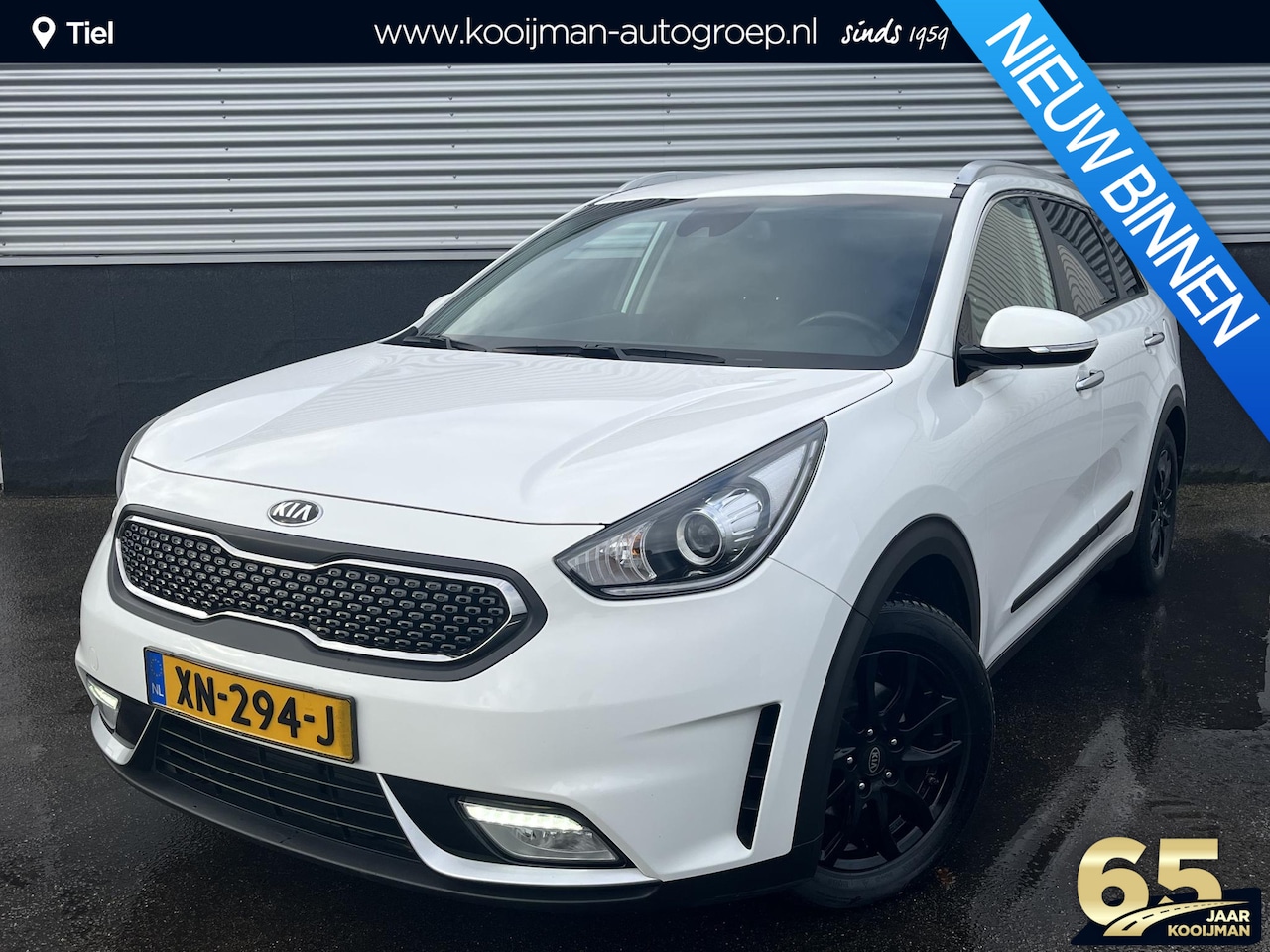 Kia Niro - 1.6 GDi Hybrid DynamicLine Navigatie, Trekhaak, 16" LMV, Parkeersensoren, Achteruitrijcame - AutoWereld.nl