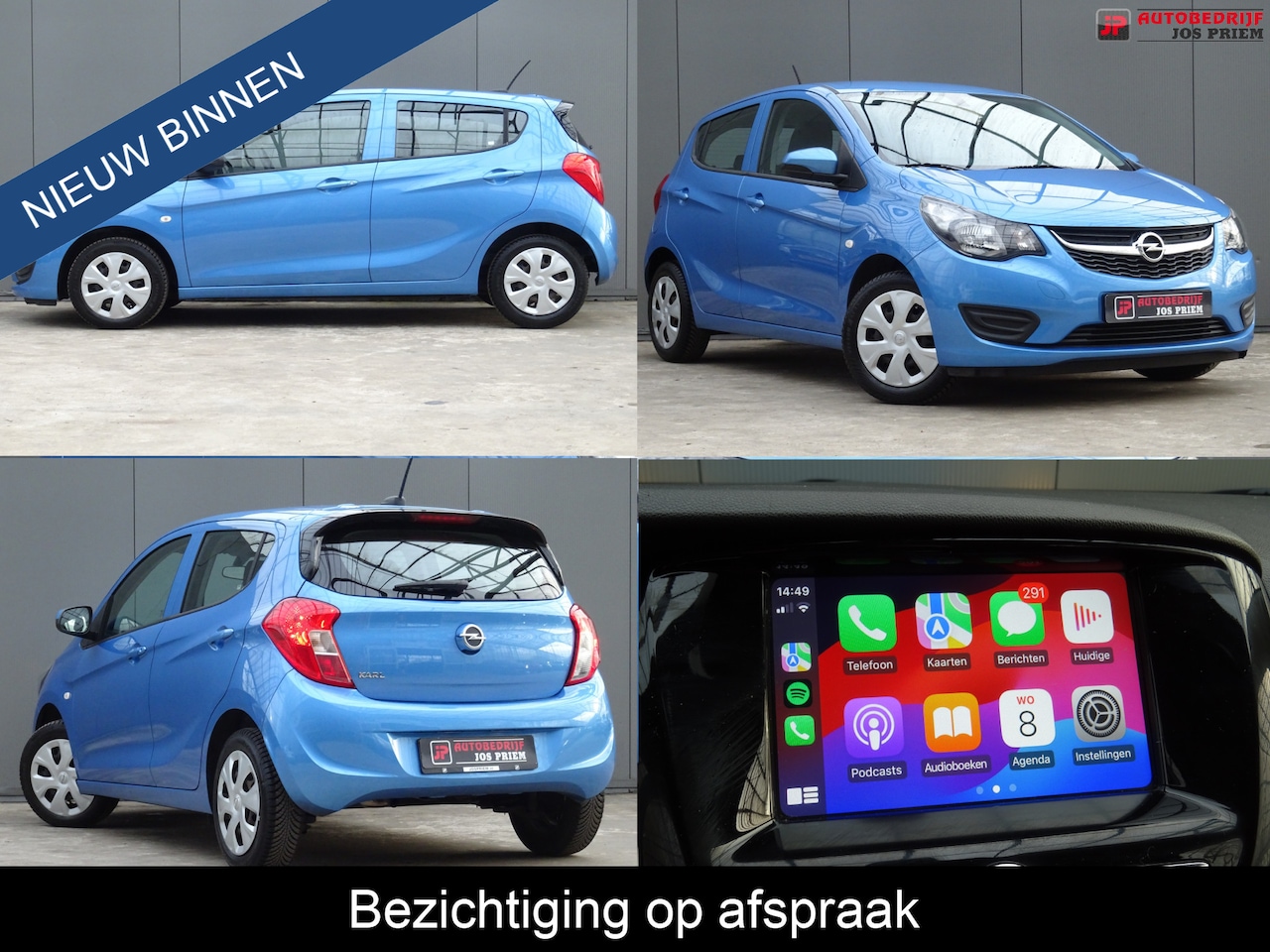 Opel Karl - 1.0 ecoFLEX Edition * CARPLAY * 4 SEIZOENSBANDEN !! - AutoWereld.nl