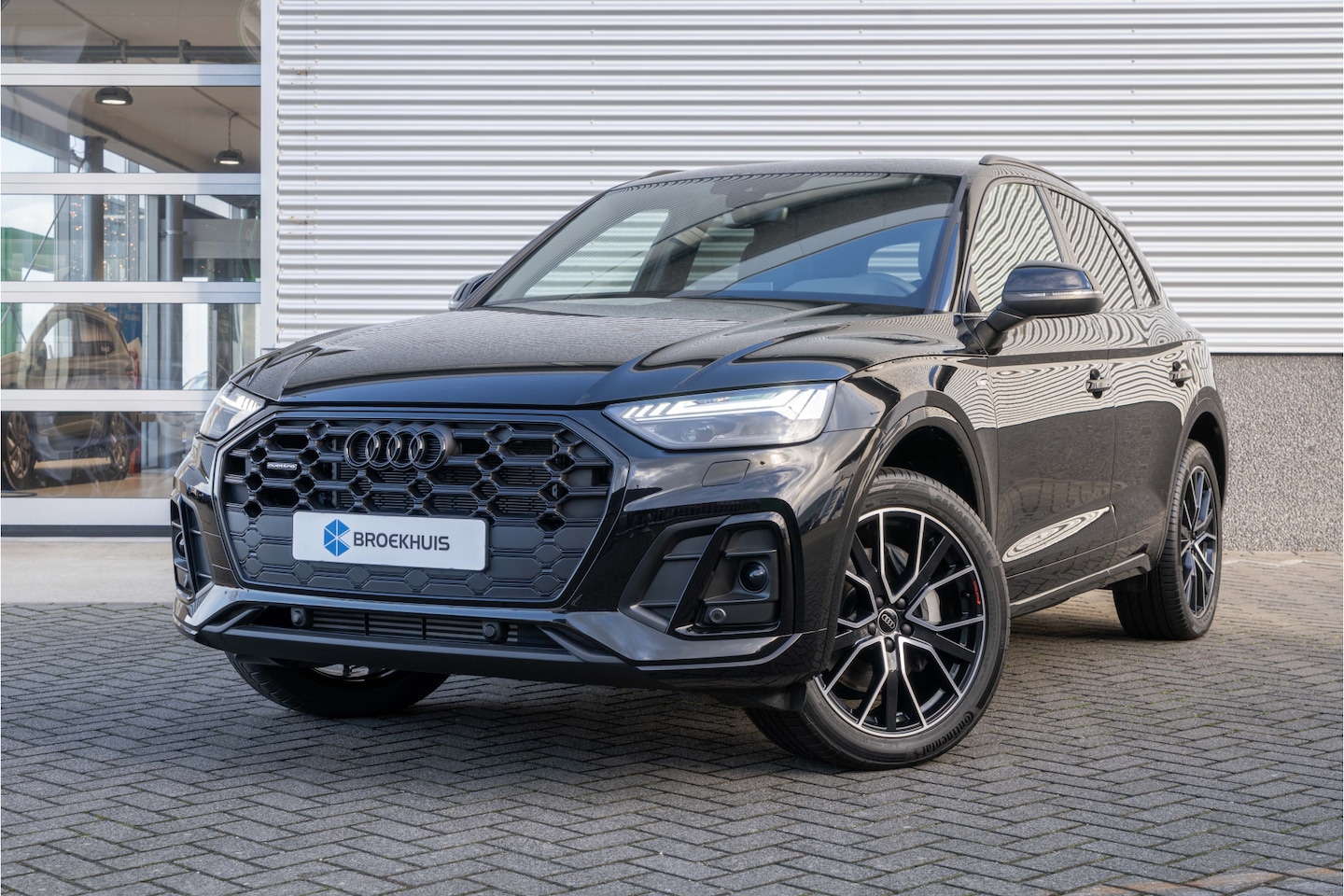 Audi Q5 - 55 TFSI e S edition Competition Pan-dak | Assistentie City+ Tour| Valcona Leder | - AutoWereld.nl