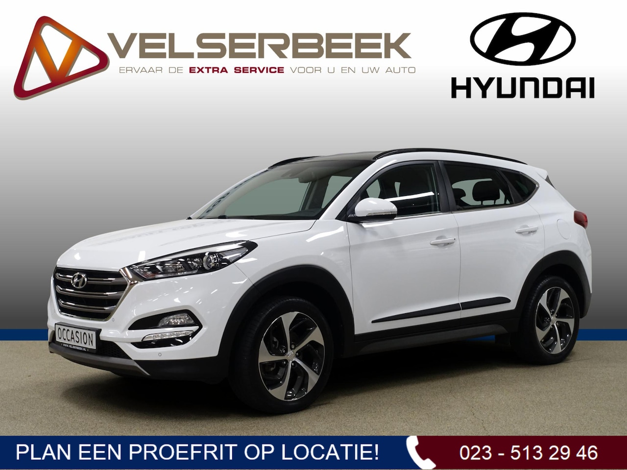 Hyundai Tucson - 1.6 GDi Comfort *51.717 Km/Leer/Camera/Navigatie * - AutoWereld.nl