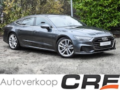 Audi A7 Sportback - 45 TFSI automaat / 1e eigenaar / S-Line / adaptive cruise control / pano-dak / zwart leer