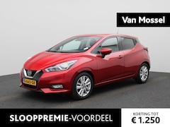 Nissan Micra - 1.0 IG-T N-Connecta | AIRCO | ACHTERUITRIJCAMERA | PARKEERSENSOREN | BLUETOOTH |