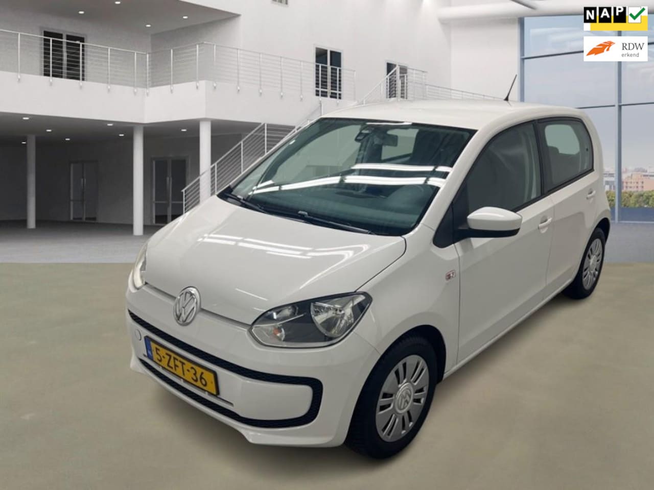 Volkswagen Up! - 1.0 move up! BlueMotion airco 5 deurs - AutoWereld.nl