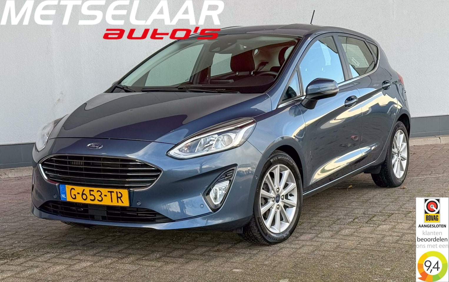 Ford Fiesta - 1.0 EcoBoost Titanium automaat! - AutoWereld.nl