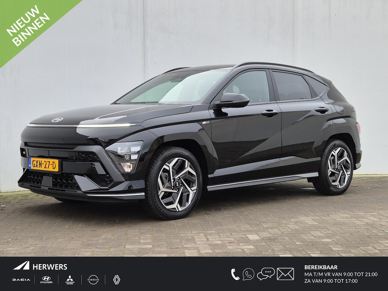 Hyundai Kona - 1.6 GDI HEV N Line Automaat / Navigatie / Cruise Control Adaptief / Apple Carplay/Android - AutoWereld.nl