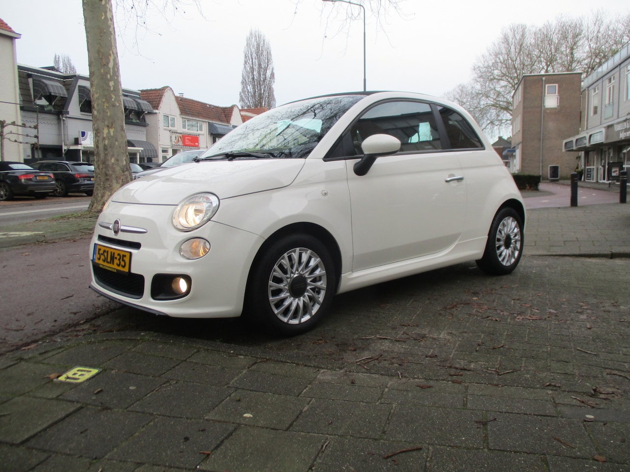 Fiat 500 C - 0.9 TwinAir 500S CABRIOLET / AIRCO / BLEU&ME / NL.AUTO / NW-STAAT / 72dkm - AutoWereld.nl