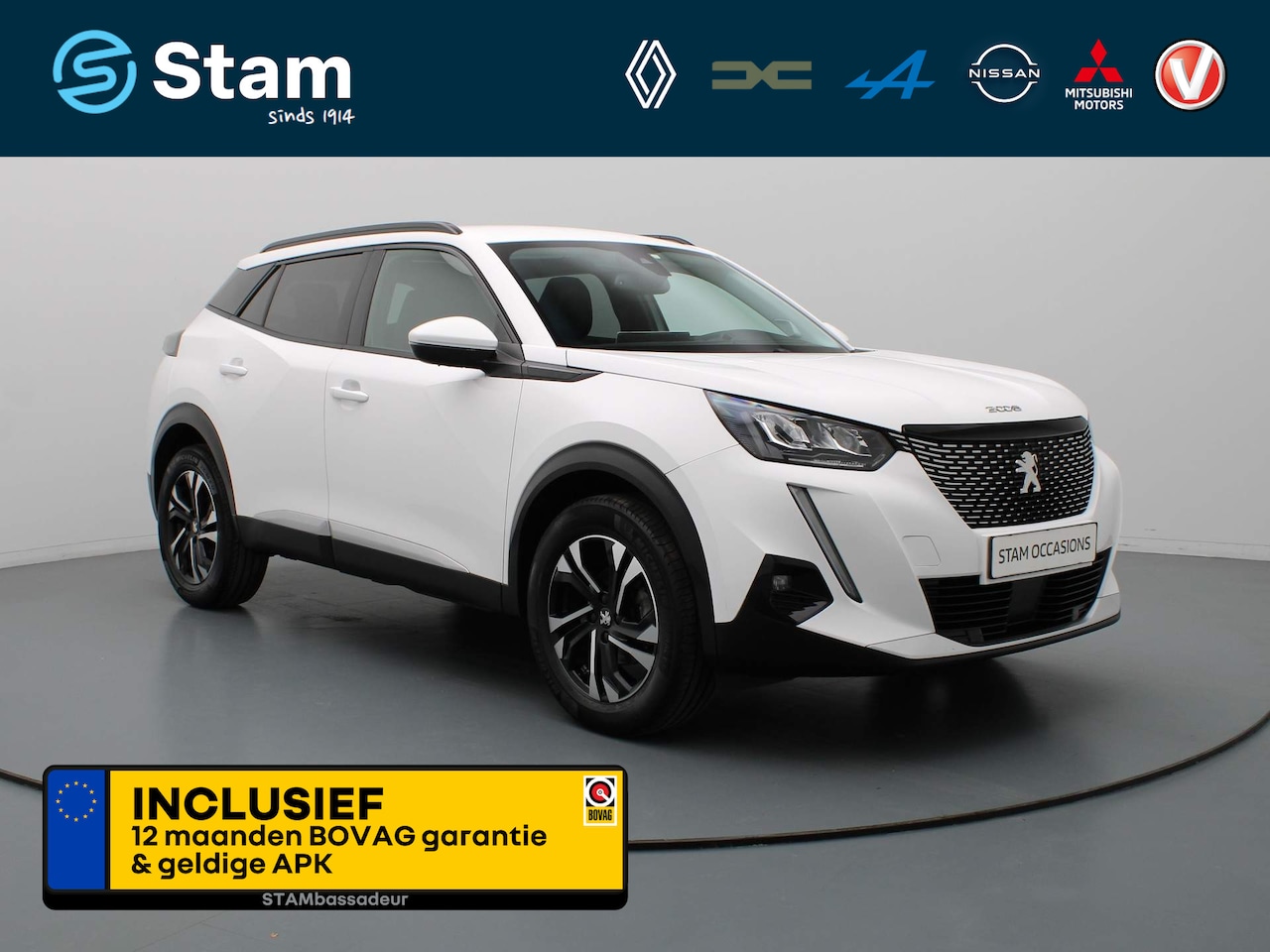 Peugeot 2008 - 100pk PureTech Allure Pack Camera | Climate | Cruise | Navi | Parksens. a. | Trekhaak - AutoWereld.nl