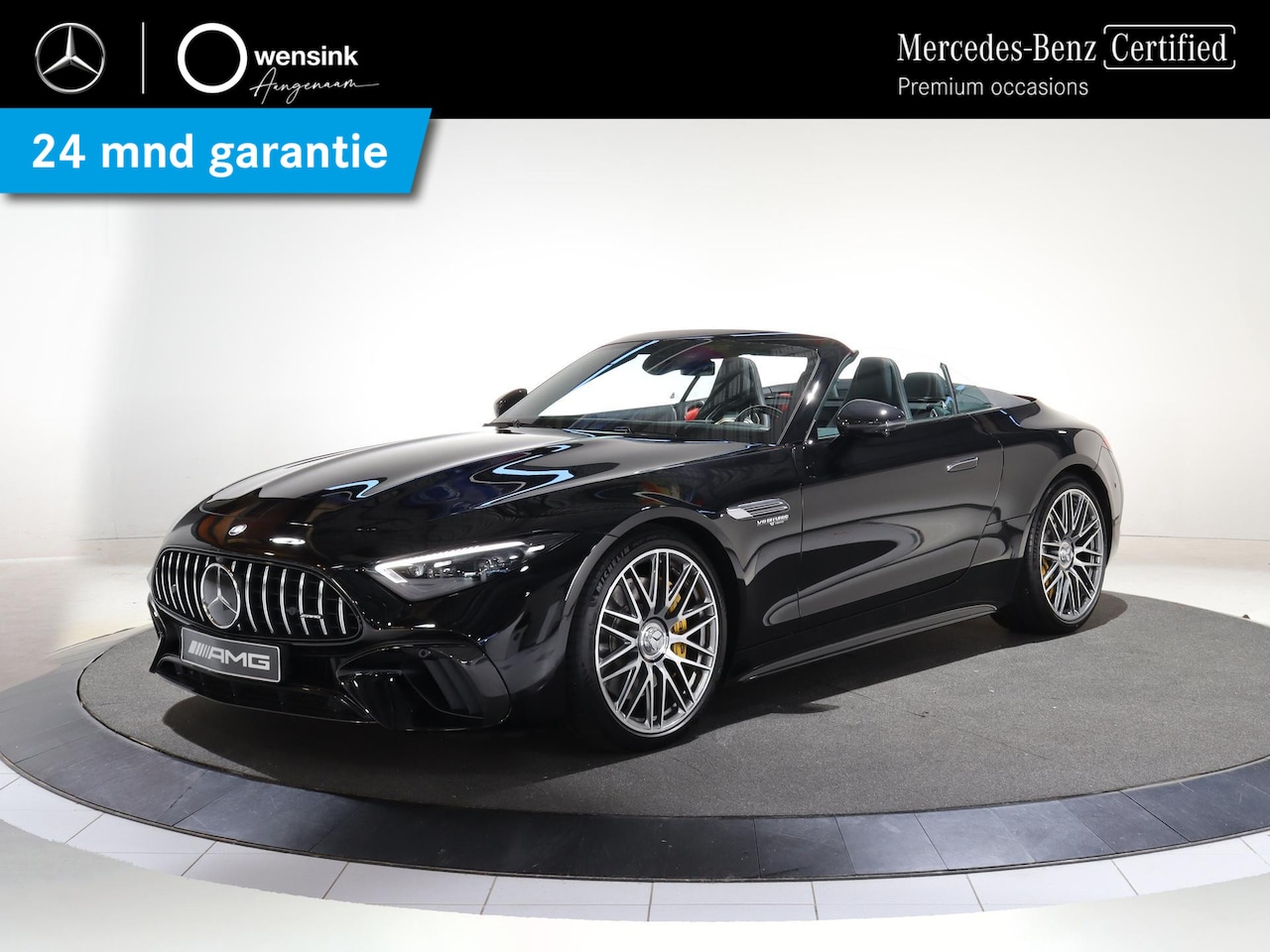 Mercedes-Benz SL-klasse Roadster - AMG 63 4MATIC+ | Rijassistentiepakket | Carbon pakket | Burmester | Headup | Stoelkoeling - AutoWereld.nl