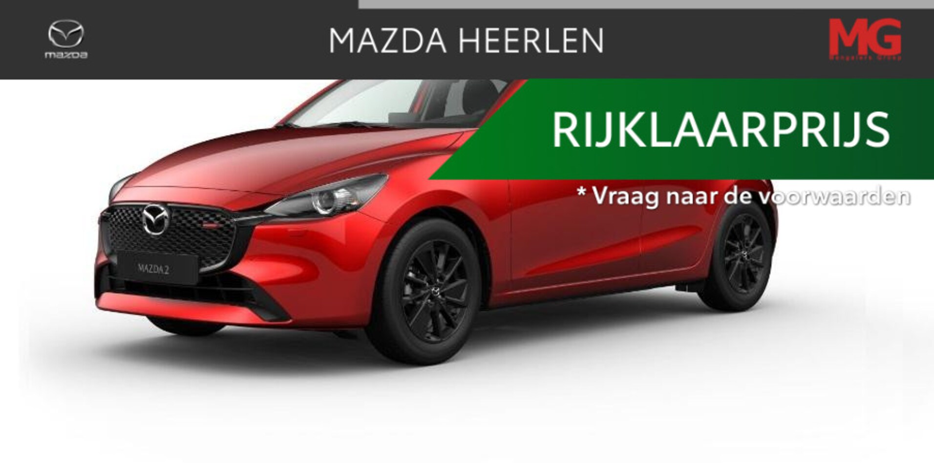 Mazda 2 - 1.5 e-SkyActiv-G 90 Homura Mengelers actieprijs: € 25.340,00* - AutoWereld.nl