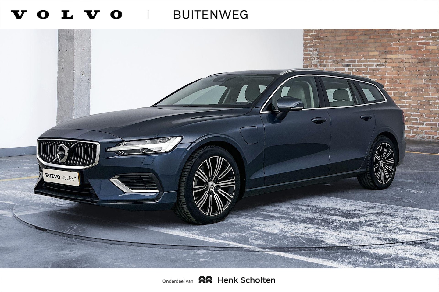 Volvo V60 - T6 Automaat Recharge AWD Inscription | Adaptive cruise control | BLIS | Dealeronderhouden - AutoWereld.nl