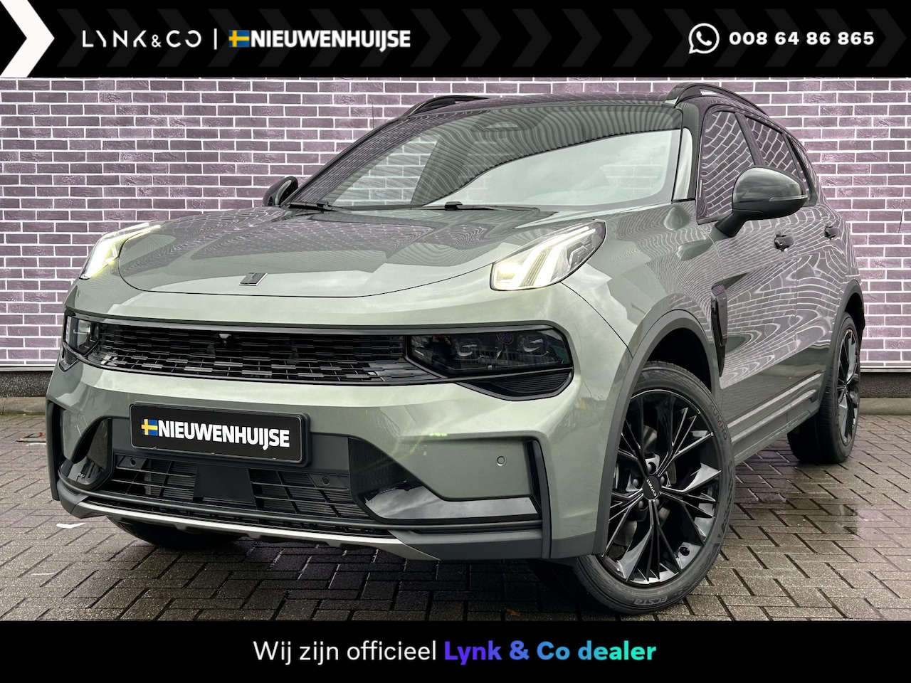 Lynk & Co 01 - PHEV More UIT VOORRAAD LEVERBAAR | NIEUW MODEL 2025 | Mineral Green - AutoWereld.nl