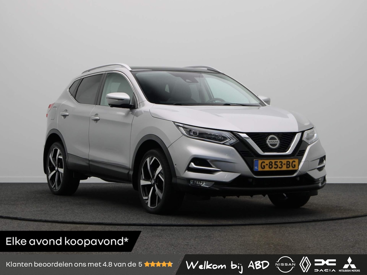 Nissan Qashqai - 1.6 Tekna | Trekhaak | All-Season Banden | Elektrisch Verstelbare Bestuurdersstoel | Stoel - AutoWereld.nl