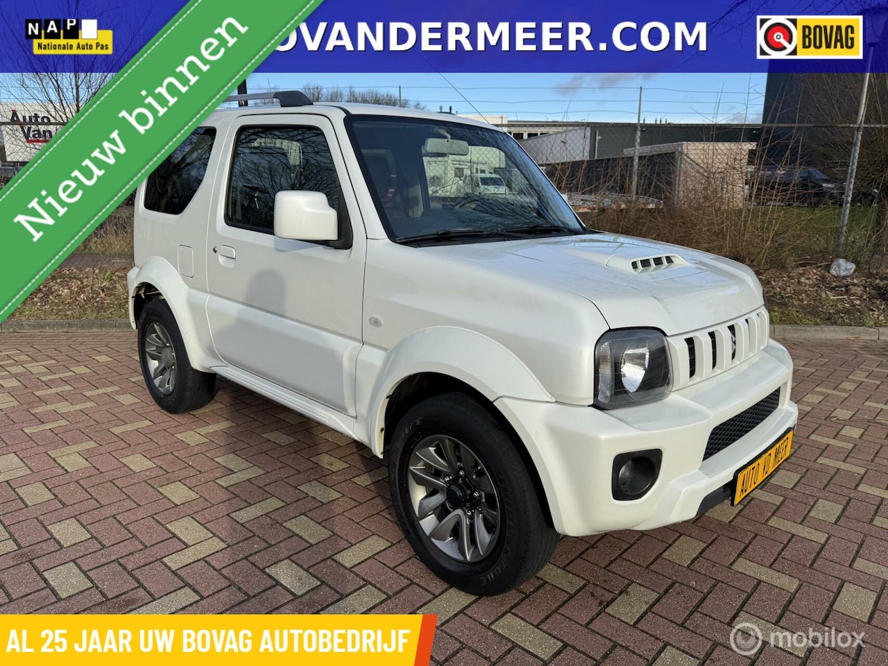 Suzuki Jimny - 1.3 Exclusive|Leder|Navi|stoel verwarming - AutoWereld.nl