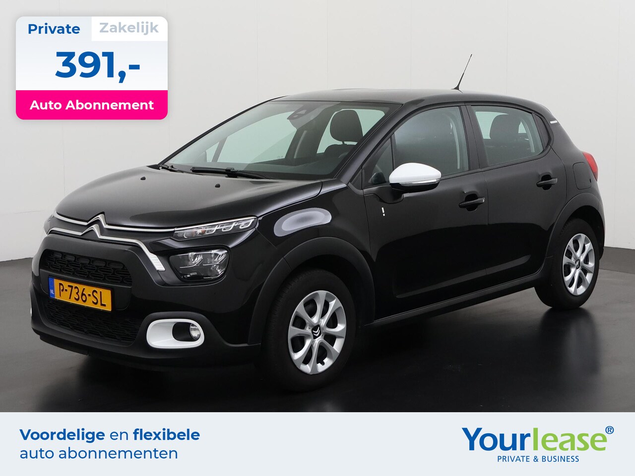 Citroën C3 - 1.2 PureTech You | All-in 391,- Private Lease | Zondag Open! - AutoWereld.nl