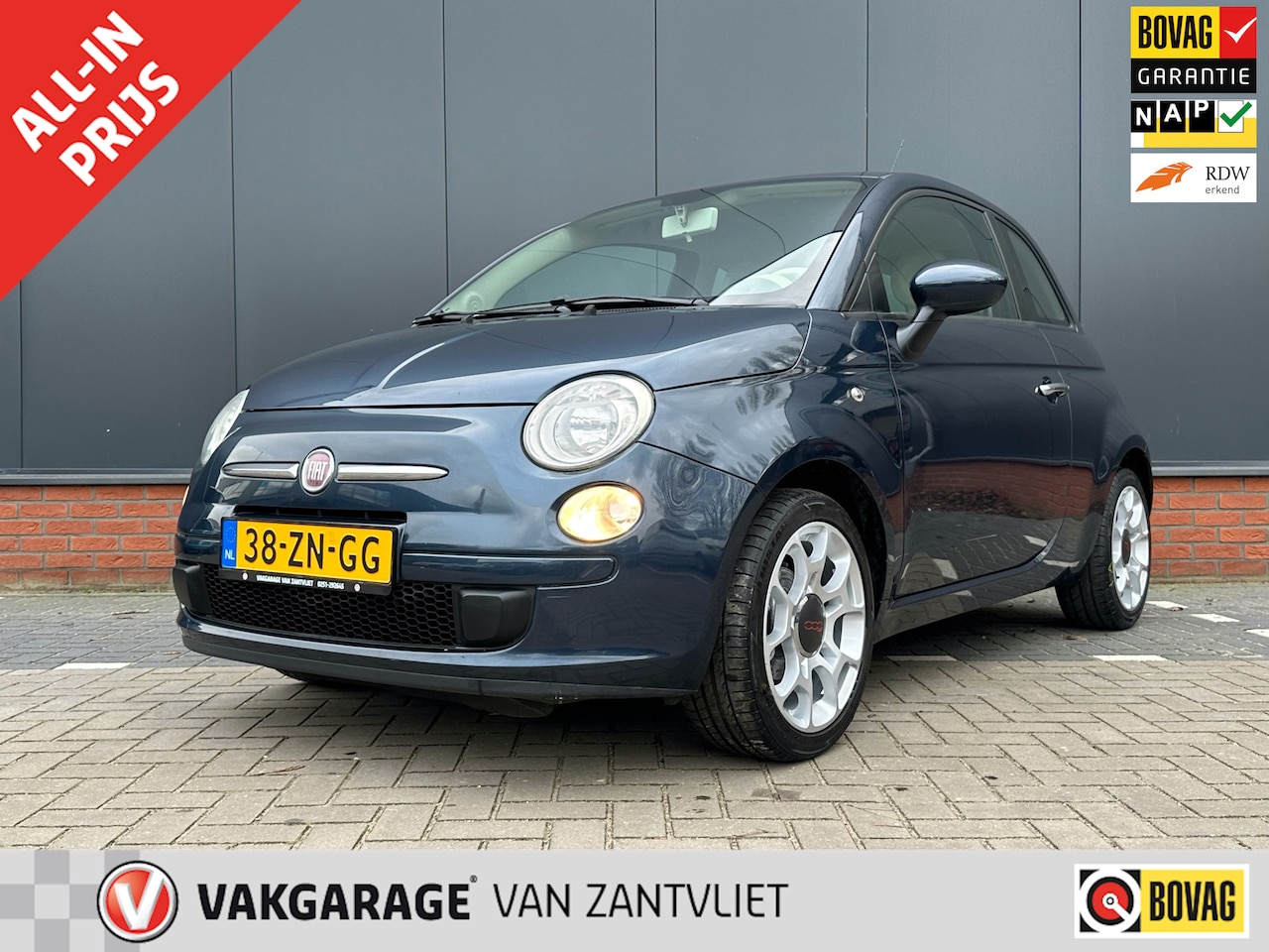 Fiat 500 - 1.2 Pop 1.2 Pop (Eerste eigenaar|12 mnd BOVAG garantie) - AutoWereld.nl