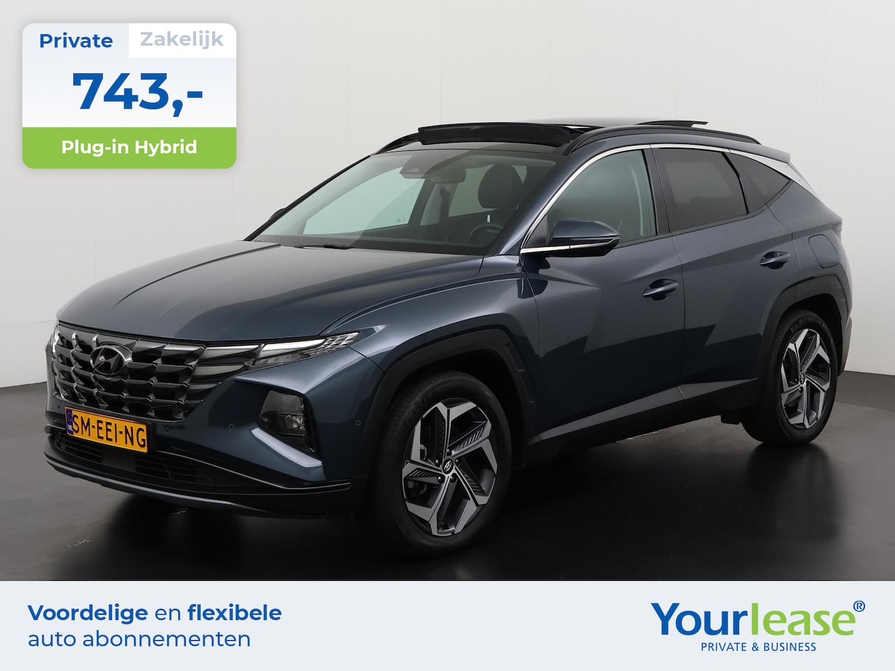 Hyundai Tucson - 1.6 T-GDI PHEV Plug-in Premium Sky 4WD | All-in 743,- Private Lease | Zondag Open! - AutoWereld.nl