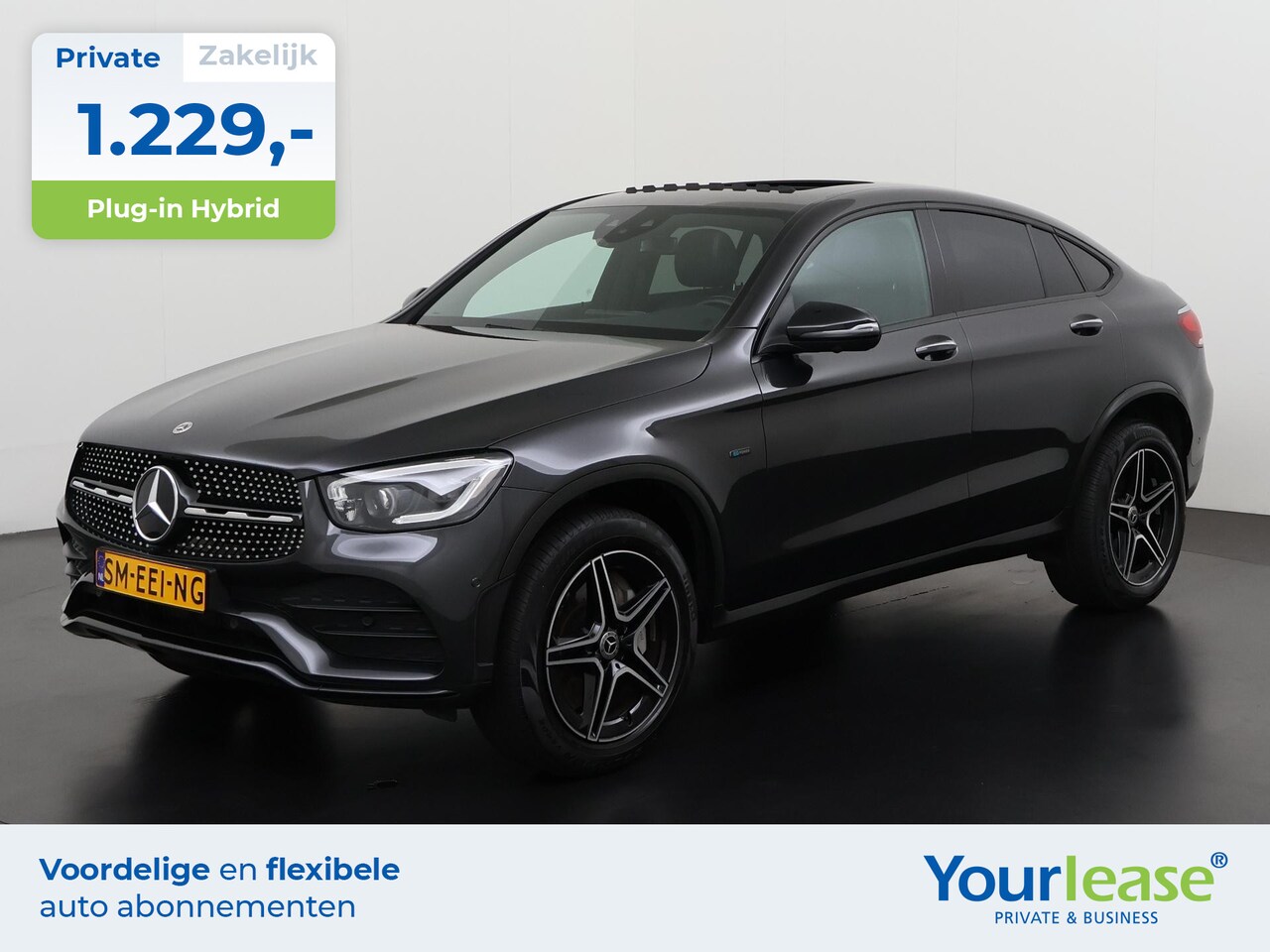 Mercedes-Benz GLC-klasse Coupé - 300e 4MATIC Premium AMG Night | All-in 1229,- Private Lease | Zondag Open! - AutoWereld.nl