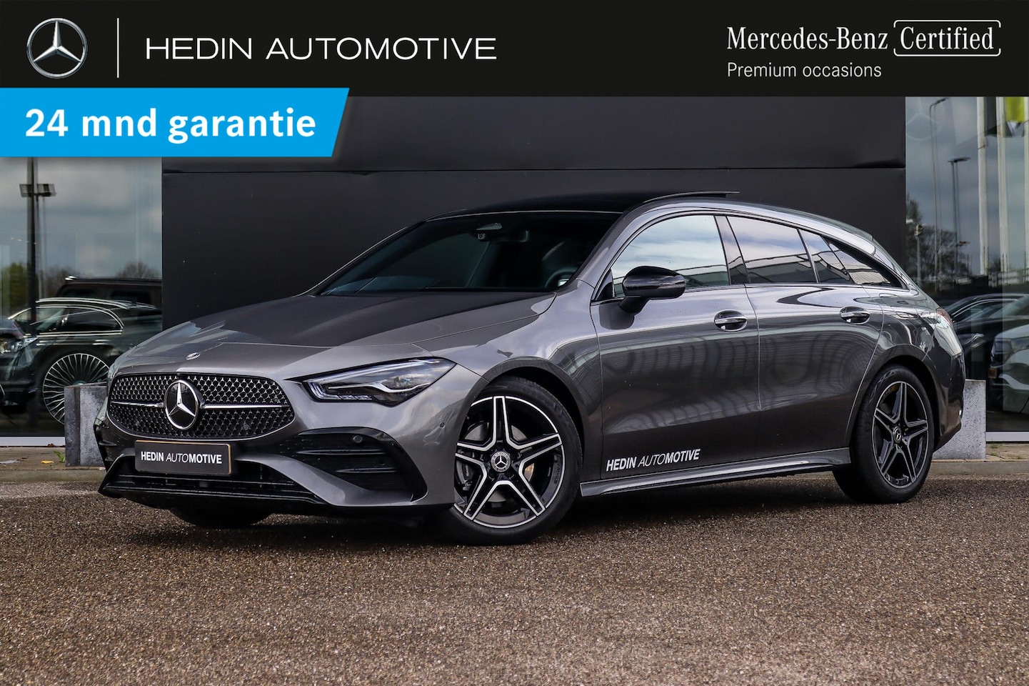 Mercedes-Benz CLA-klasse Shooting Brake - CLA 180 Star Edition AMG Line | Premium Pakket | Nightpakket | Winter Pakkket | Panoramada - AutoWereld.nl