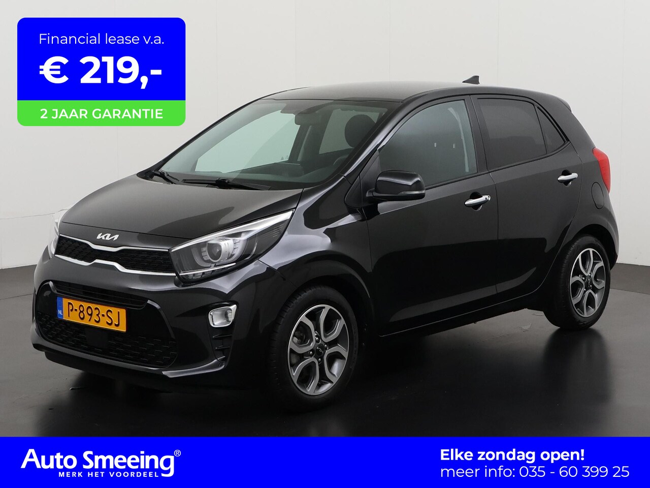 Kia Picanto - 1.0 DPi DynamicPlusLine Automaat | Navigatie | Zondag Open! - AutoWereld.nl