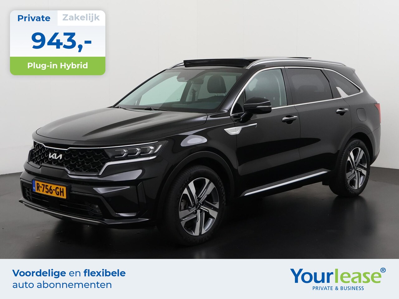 Kia Sorento - 1.6 T-GDI Plug-in Hybrid 4WD 7 persoons | All-in 943,- Private Lease | Zondag open! - AutoWereld.nl