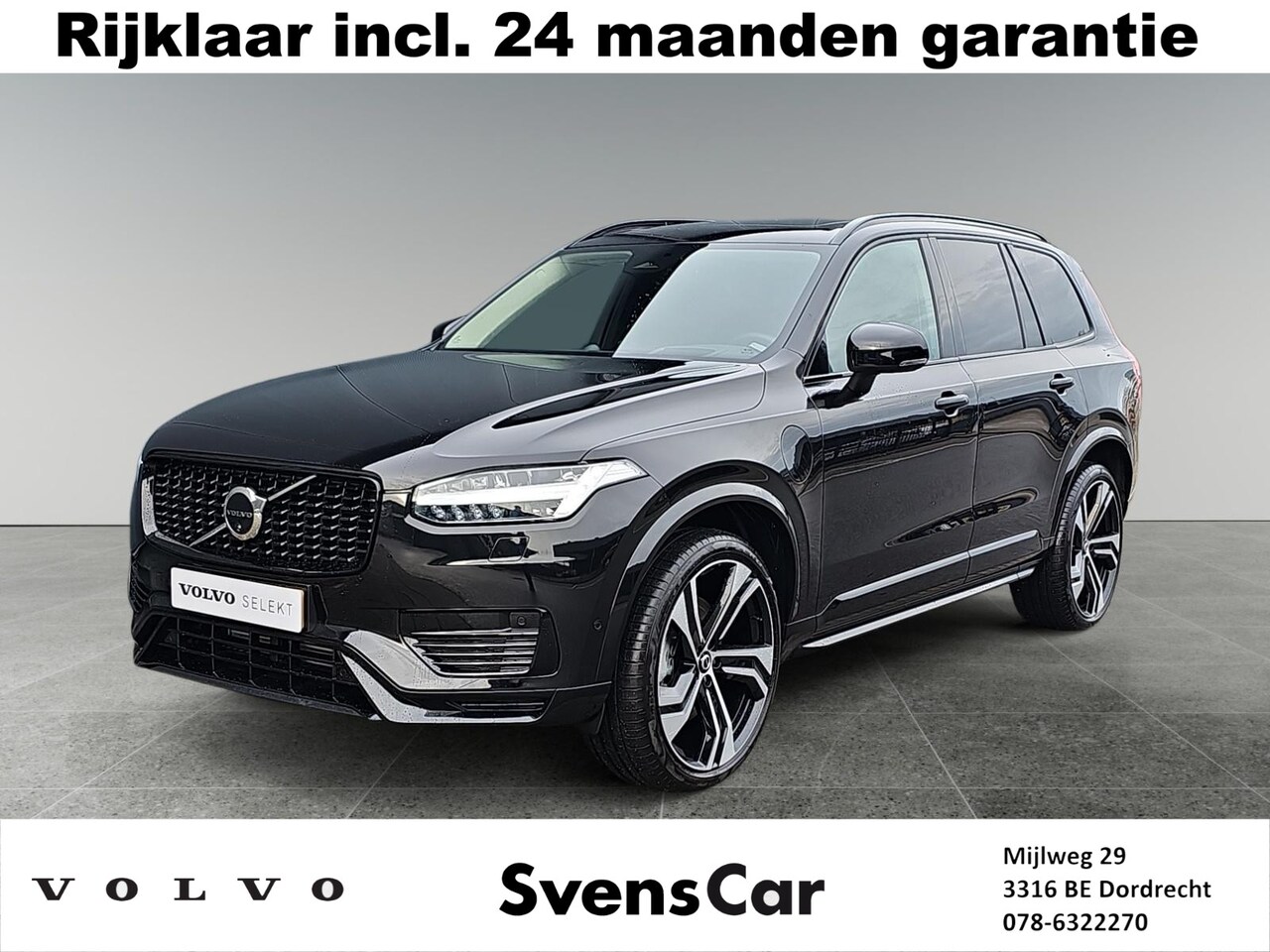 Volvo XC90 - T8 Plug-in hybrid AWD Ultra Dark | Bowers & Wilkins | Luchtvering | Trekhaak | - AutoWereld.nl