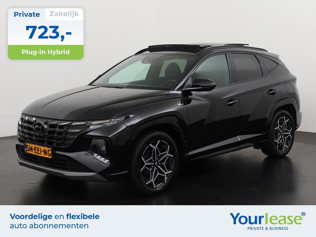 Hyundai Tucson - 1.6 T-GDI PHEV Plug-in N Line Sky 4WD | All-in 723,- Private Lease | Zondag Open! - AutoWereld.nl