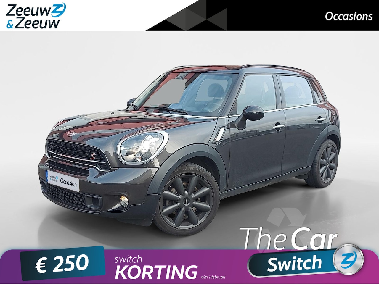 MINI Countryman - Mini 1.6 Cooper S |Schuif-kanteldak|Lederen Bekleding|Stoelverwarming|Navigatie|190PK - AutoWereld.nl