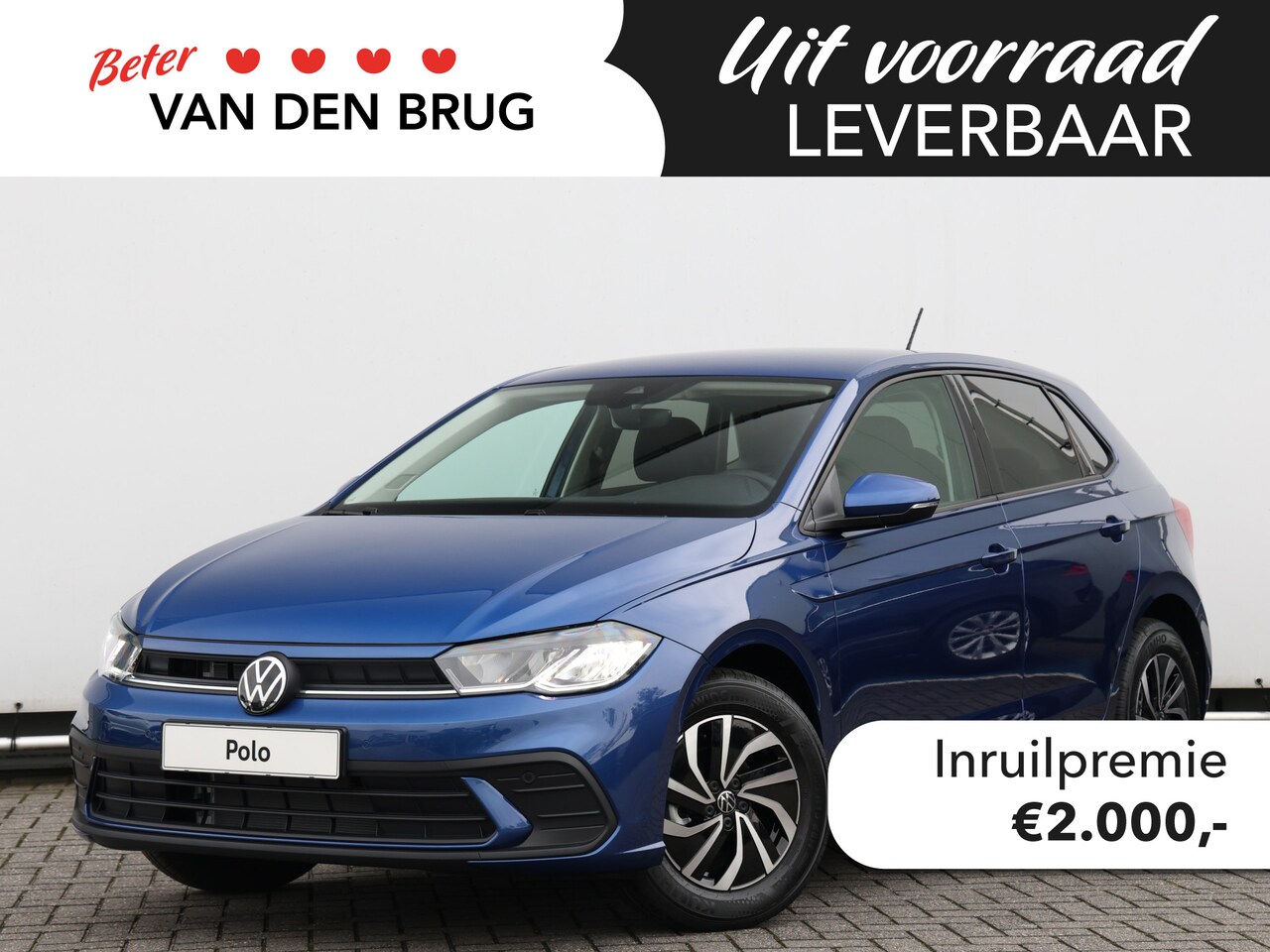 Volkswagen Polo - 1.0 TSI Life Edition | App-connect | Pdc | 15" lm velgen | Camera | Getint glas | - AutoWereld.nl