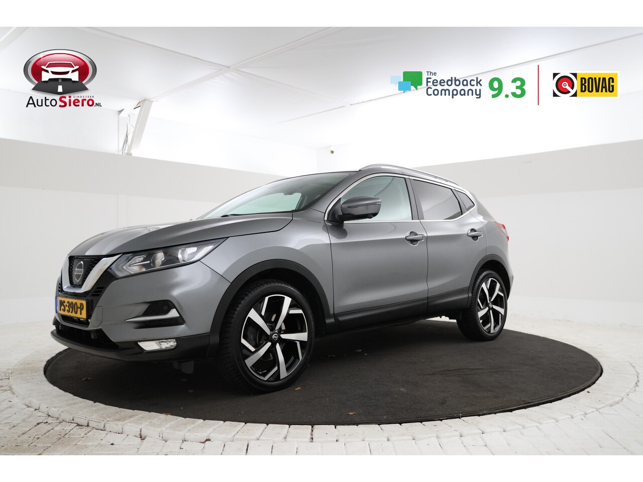 Nissan Qashqai - 1.2 N-Vision Cruise Control, Navigatie, Airco, 360 Camera, trekhaak - AutoWereld.nl