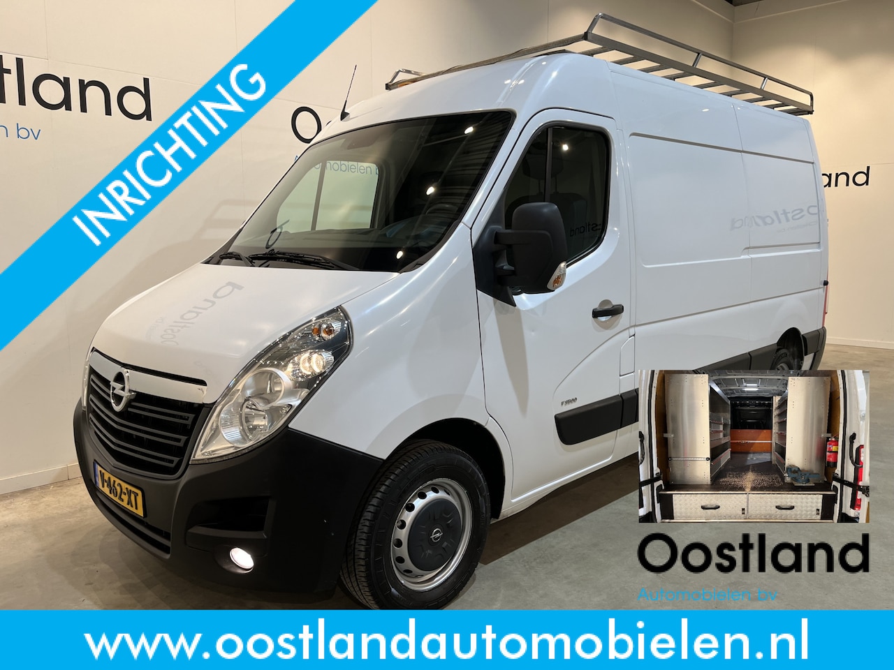 Opel Movano - 2.3 CDTI BiTurbo L2H2 145 PK Servicebus / Inrichting / Euro 6 / 220V. / Airco / Cruise Con - AutoWereld.nl