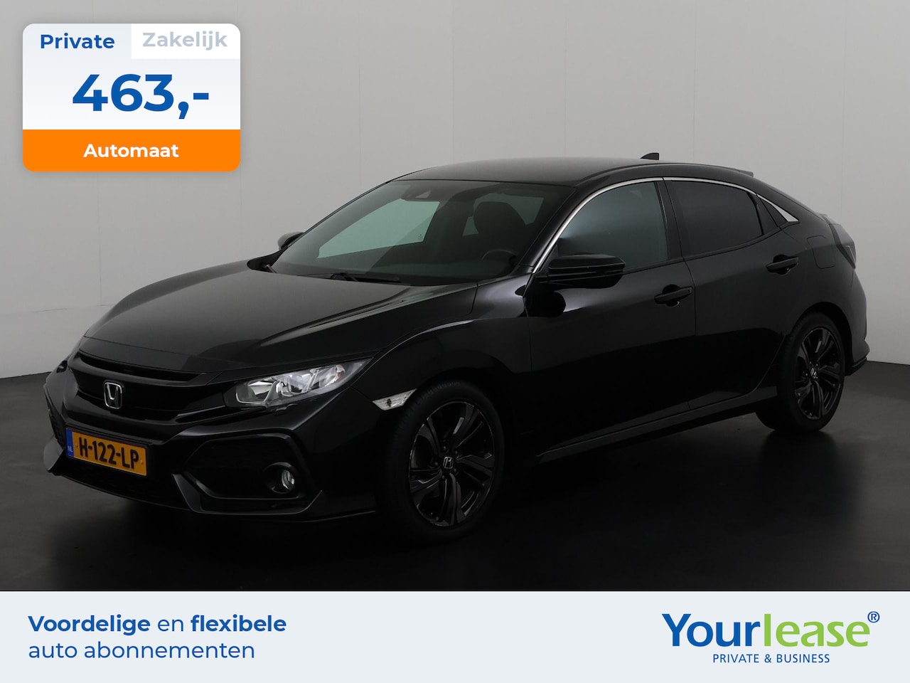 Honda Civic - 1.0 i-VTEC Elegance Automaat | All-in 463,- Private Lease | Zondag Open! - AutoWereld.nl