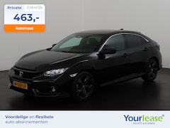 Honda Civic - 1.0 i-VTEC Elegance Automaat | All-in 463, - Private Lease | Zondag Open