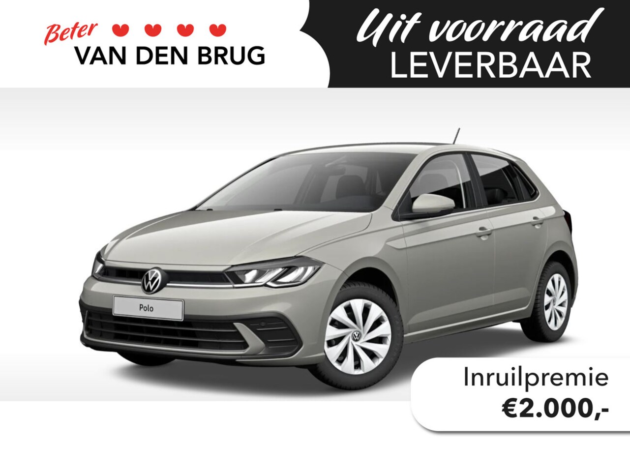 Volkswagen Polo - 1.0 TSI Polo | Airco | Cruise control | - AutoWereld.nl