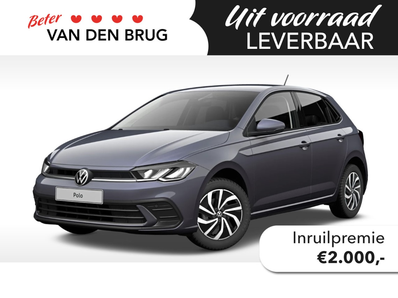 Volkswagen Polo - 1.0 TSI Life Edition | Navigatie | Parkeersensoren | Climatronic | Getint glas | Camera | - AutoWereld.nl