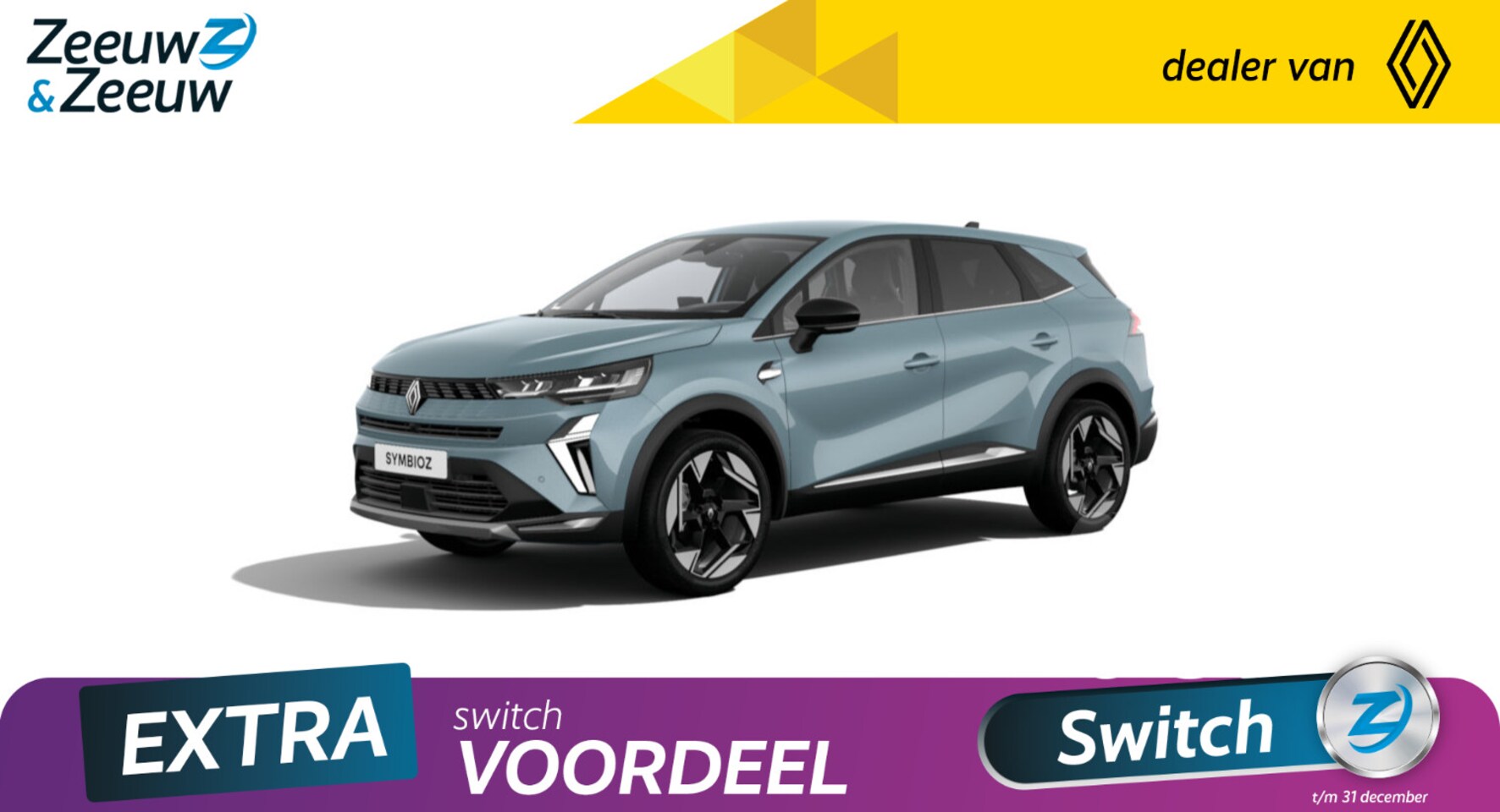 Renault Symbioz - 1.6 E-Tech hybrid 145 iconic | NU leverbaar en profiteer van €1500,- extra Zeeuw & Zeeuw k - AutoWereld.nl