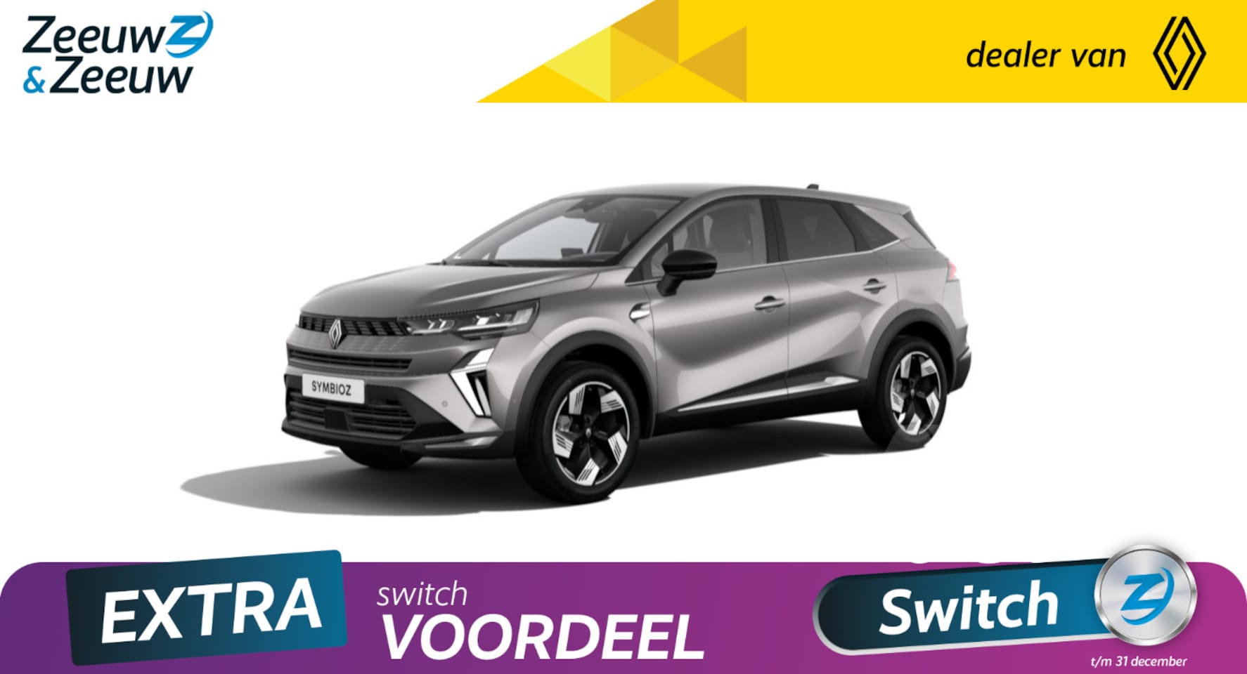 Renault Symbioz - 1.6 E-Tech hybrid 145 techno | NU leverbaar en profiteer van €1500,- extra Zeeuw & Zeeuw k - AutoWereld.nl