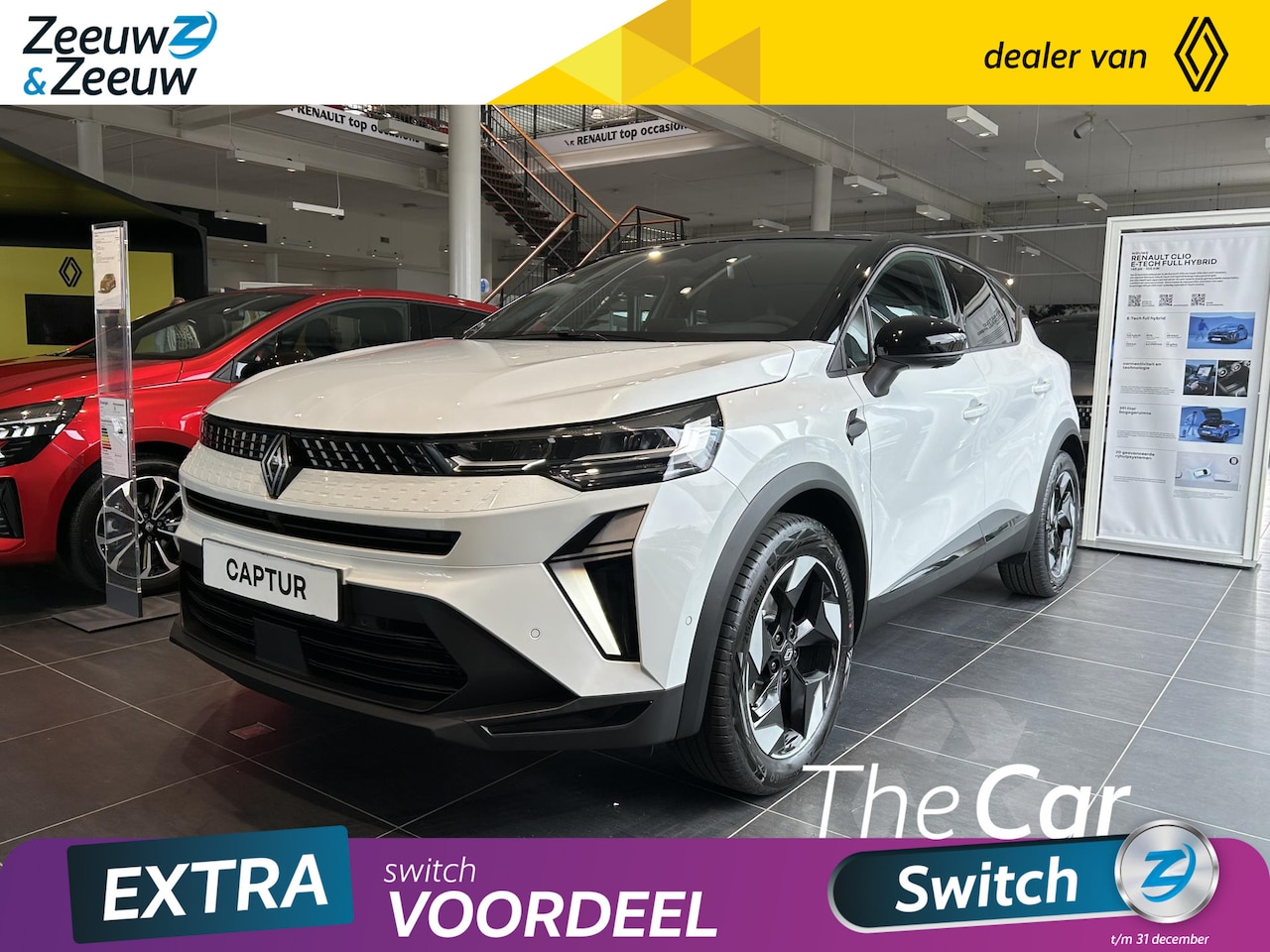 Renault Captur - 1.6 E-Tech Hybrid 145 techno | Nu leverbaar en profiteer van €1500,- extra Zeeuw & Zeeuw k - AutoWereld.nl