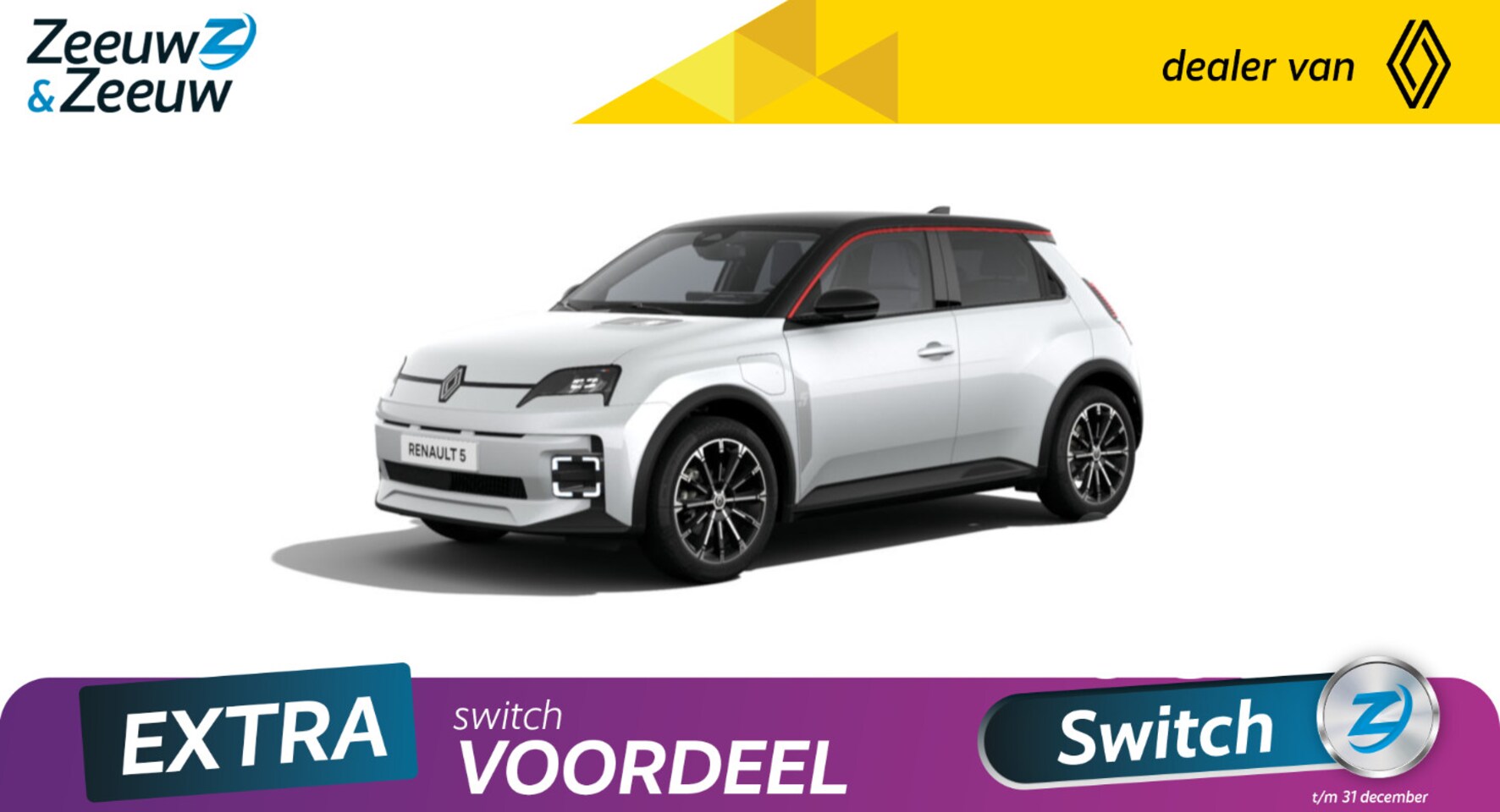 Renault 5 - comfort range techno 52 kWh - AutoWereld.nl