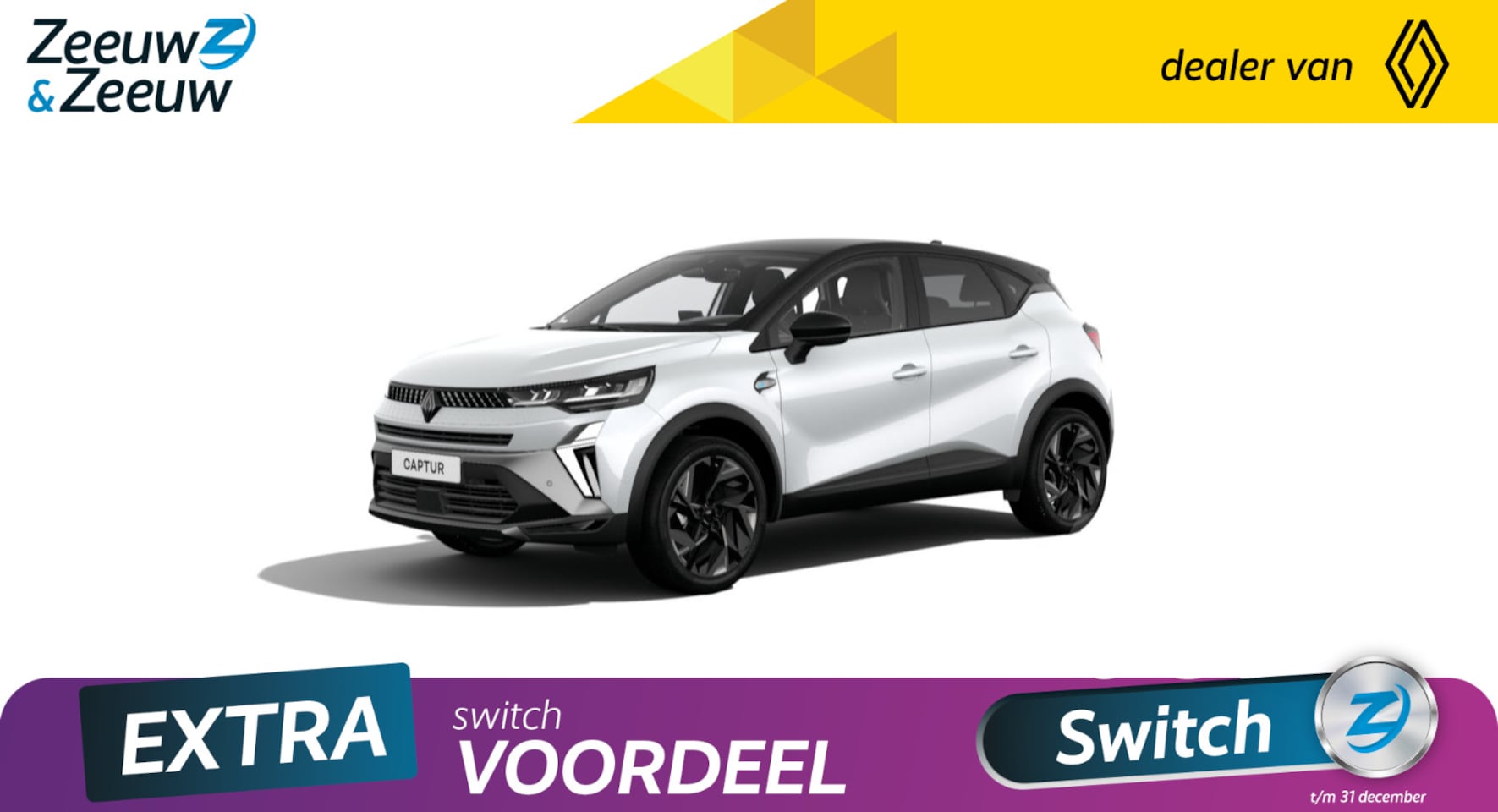 Renault Captur - Mild Hybrid 160 Esprit Alpine | Nu leverbaar en profiteer van €1500,- extra Zeeuw & Zeeuw - AutoWereld.nl