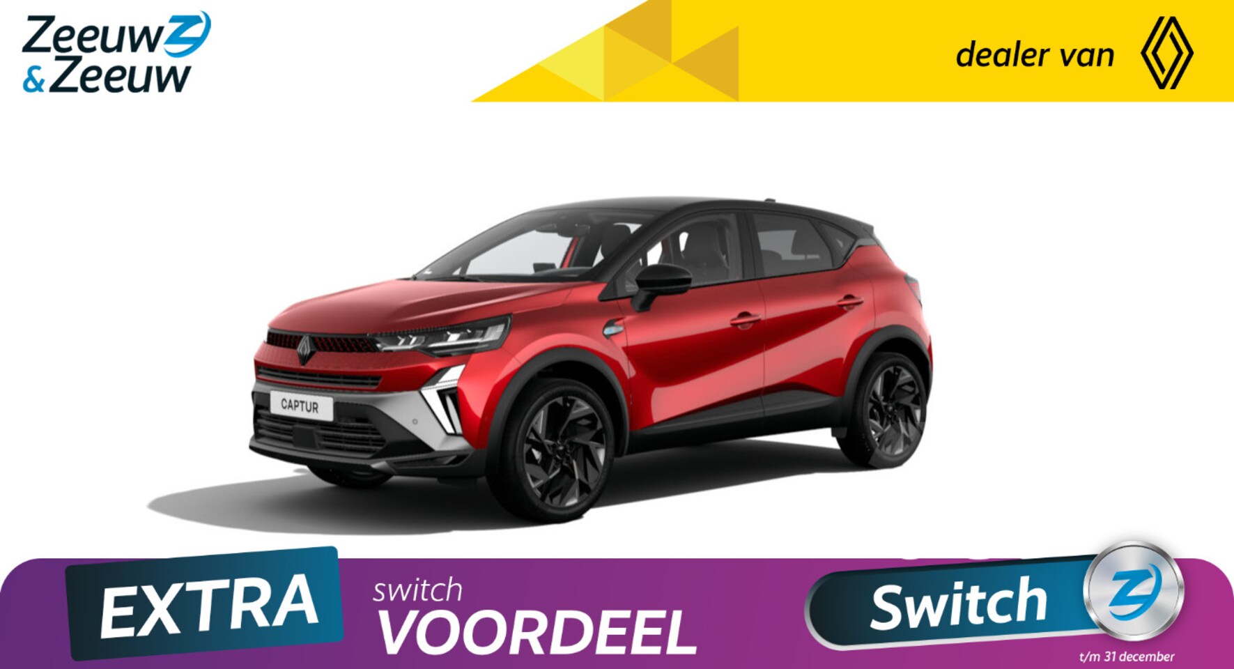 Renault Captur - 1.6 E-Tech Hybrid 145 Esprit Alpine | Nu leverbaar en profiteer van €1500,- extra Zeeuw & - AutoWereld.nl