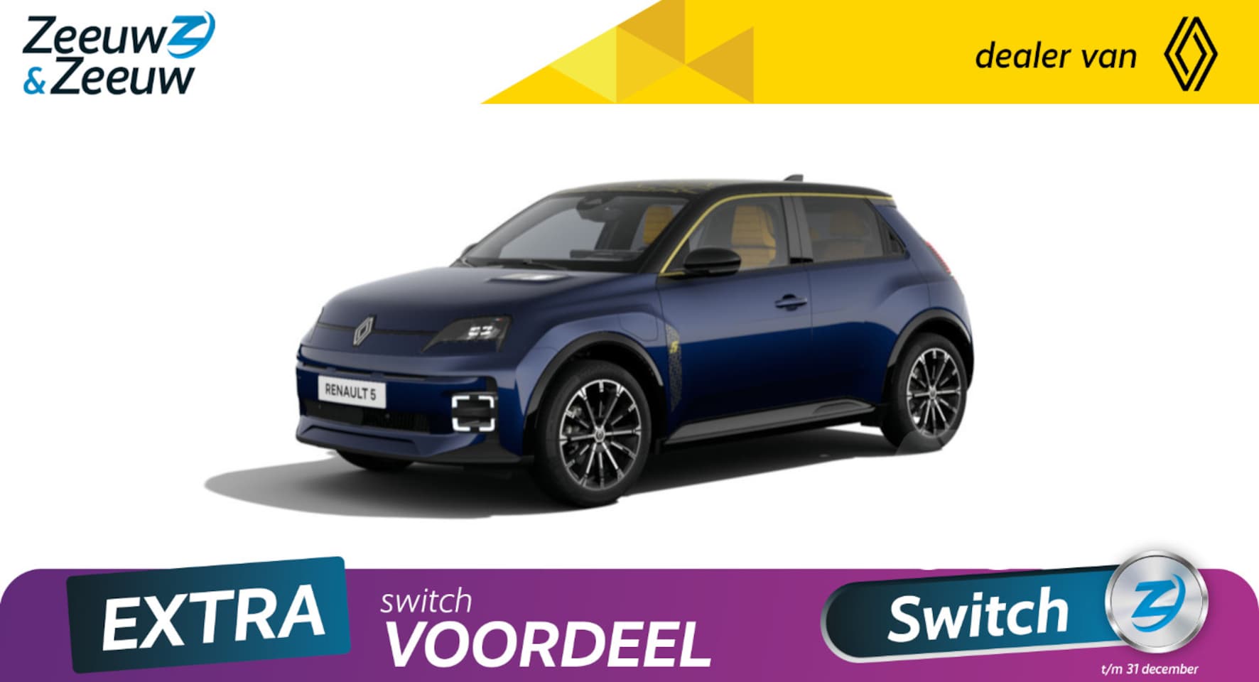 Renault 5 - comfort range iconic cinq 52 kWh - AutoWereld.nl