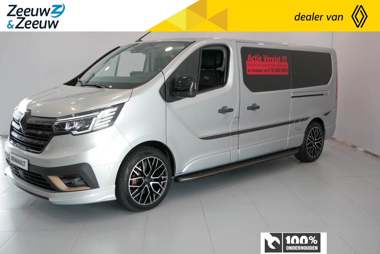 Renault Trafic - 2.0 Blue dCi 170 T30 L2H1 Extra Monaco Edition |  Special Edition alleen leverbaar bij Zee - AutoWereld.nl