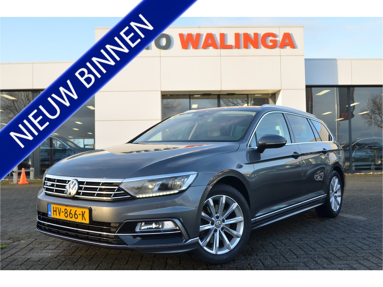 Volkswagen Passat Variant - 1.4 TSI ACT R-Line Virtual Cockpit | Leer | Carplay | NL auto | a.Camera | Getint glas | T - AutoWereld.nl