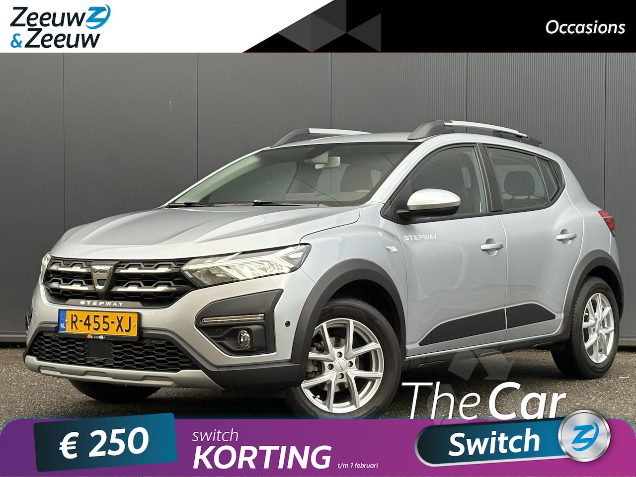 Dacia Sandero Stepway - 1.0 TCe 90 Comfort Automaat | 1e Eigenaar | Navi | Camera | Parkeersensoren voor & achter - AutoWereld.nl