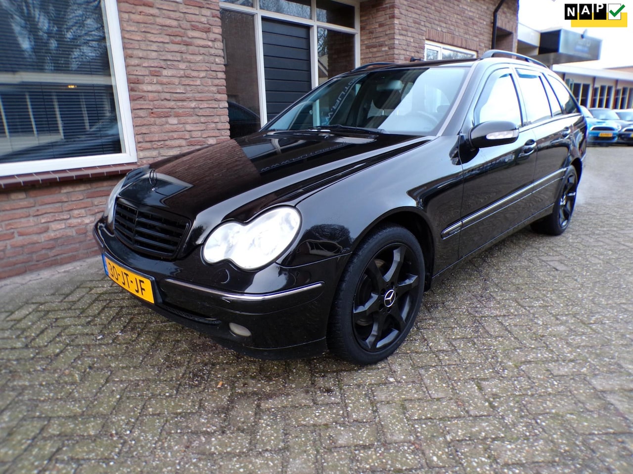 Mercedes-Benz C-klasse Combi - 320 Elegance Automaat / leder - AutoWereld.nl