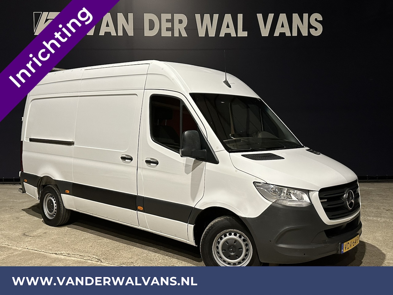 Mercedes-Benz Sprinter - 316 CDI 164pk **BPM VRIJ voor de Ondernemer** L2H2 inrichting Euro6 Airco | 3500kg trekhaa - AutoWereld.nl