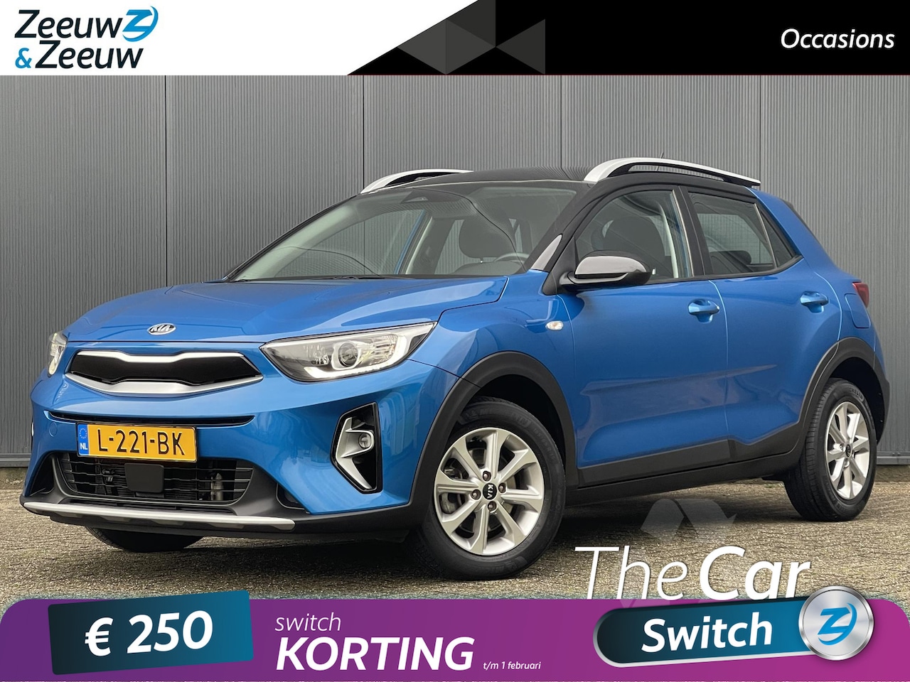 Kia Stonic - 1.0 T-GDi MHEV DynamicLine | Navi | Airco | Camera | Apple Carplay | Android Auto | Cruise - AutoWereld.nl