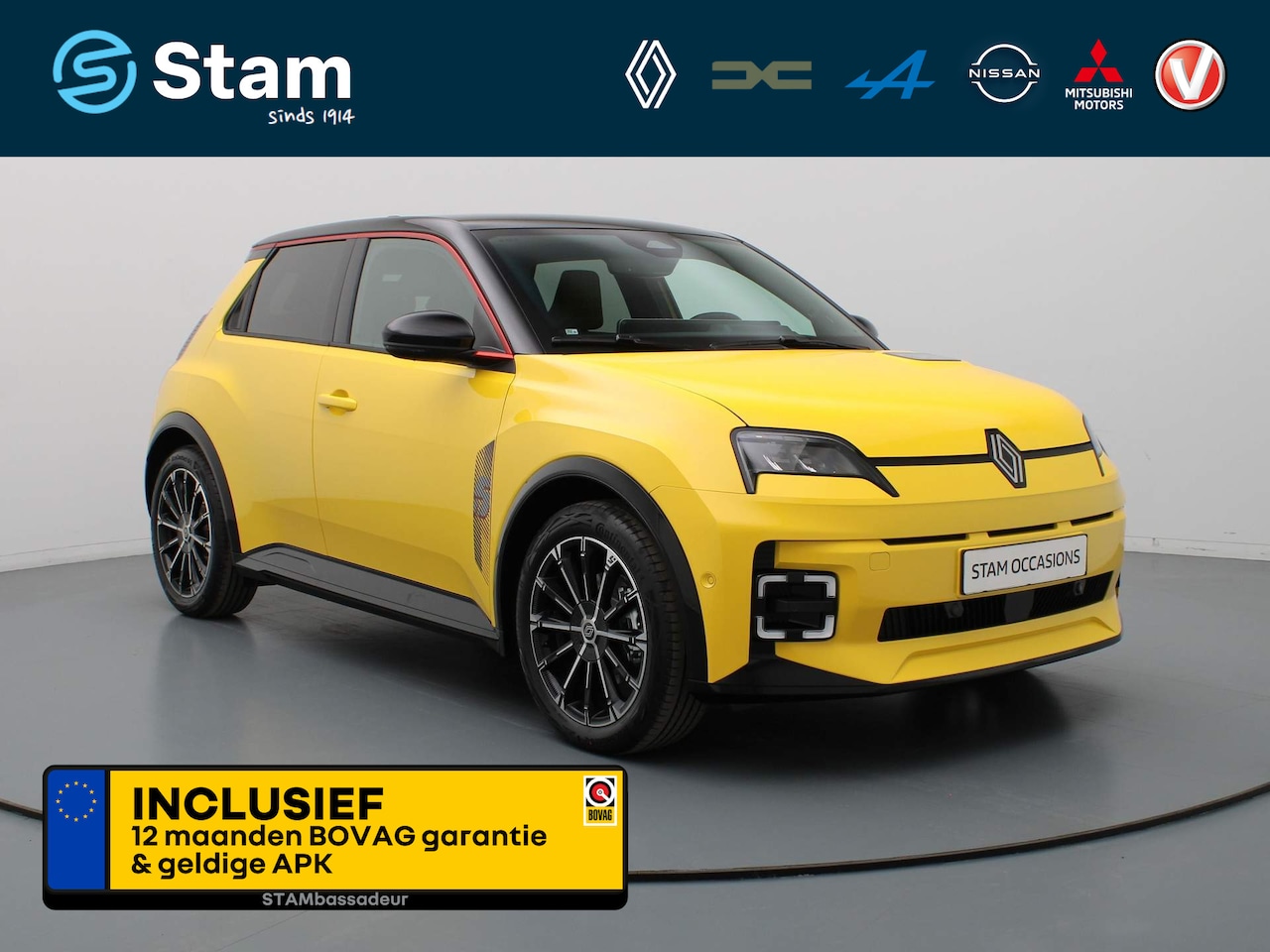 Renault 5 - 150pk comfort range iconic cinq 52 kWh Adapt. cruise | Harman Kardon | Navi | 18" Velgen - AutoWereld.nl