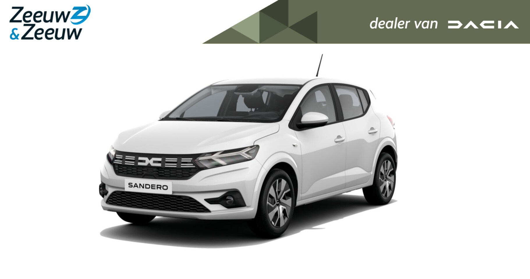 Dacia Sandero - 1.0 TCe 100 ECO-G Expression | Nieuw te bestellen bij Zeeuw & Zeeuw Leiderdorp - AutoWereld.nl